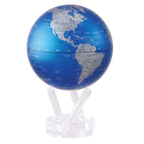 Mova Globe Cobalt Blue & Silver