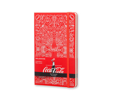 Moleskine Limited Edition Notebook Coca-Cola - Ruled - Red - Hard Cover