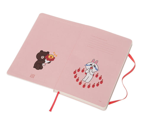Moleskine Limited Edition LOVE, LINE FRIENDS Limited Edition Large Notebook