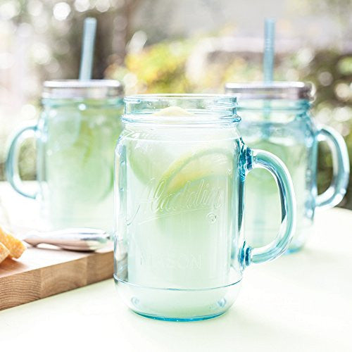 Aladdin Aqua Insulated Mason Jar Tumbler - Shop Glasses & Mugs at H-E-B