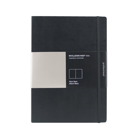 Moleskine Folio Professional Plainbook A4 - Hard Cover