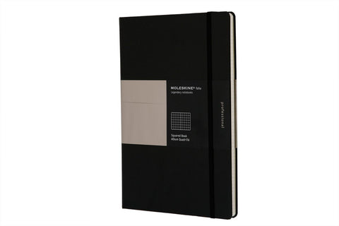 Moleskine Folio Professional Squared A4 Notebook - Hard Cover