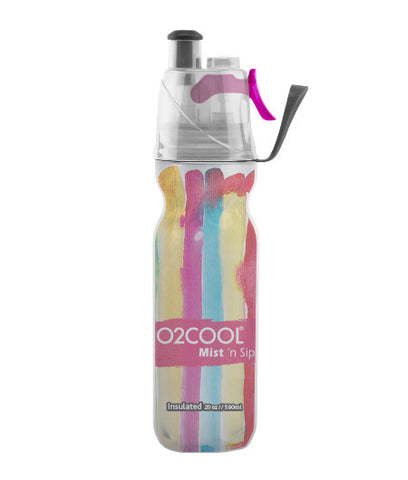 O2COOL ArcticSqueeze® Insulated Mist 'N Sip WaterColor 20oz *Limited Edition*