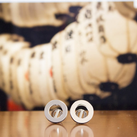 KingCuffs Round Ring Cufflink