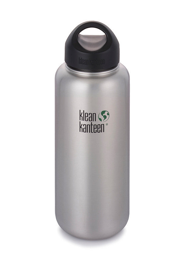 Buy Klean Kanteen 40oz 1182ml Wide Water Bottle with Loop Cap