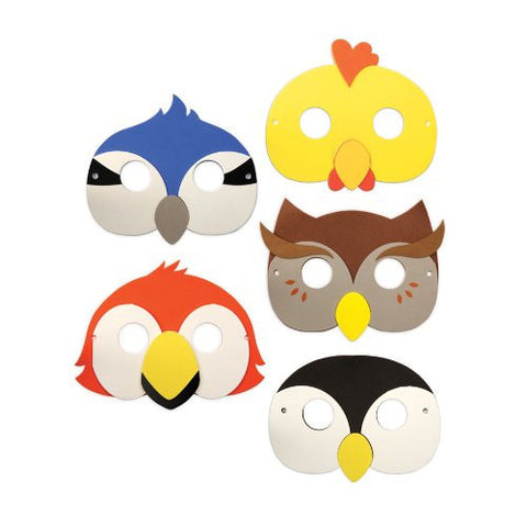Kikkerland Party Masks Set Of 5