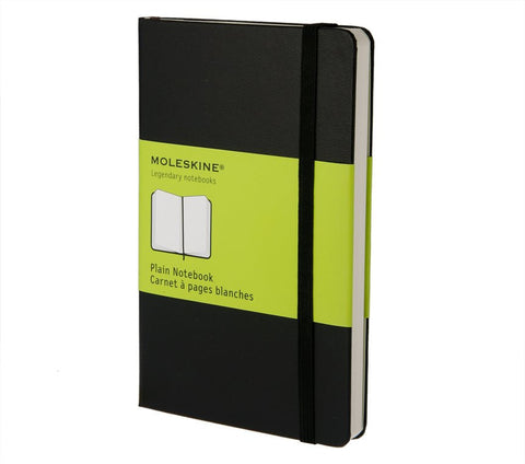 Moleskine Classic Plain Notebook - Black