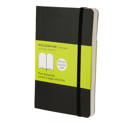 Moleskine Classic Plain Notebook - Black