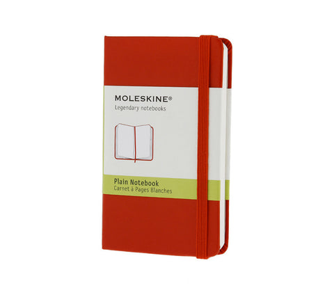 Moleskine Coloured Plain Notebook - Extra Small - Hard Cover