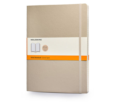 Moleskine Coloured Ruled Notebook - Extra Large - Soft Cover