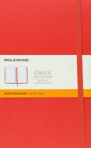 Moleskine Coloured Ruled Notebook - Large