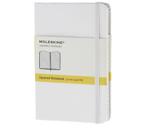 Moleskine Coloured Squared Notebook - Pocket - Hard Cover