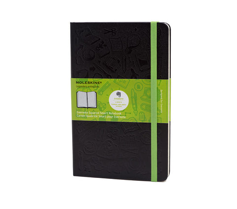 Moleskine Evernote Squared Smart Notebook - Hard Cover