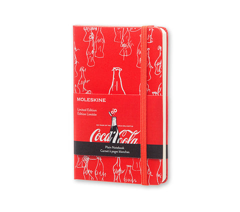 Moleskine Limited Edition Notebook Coca-Cola - Plain - Red - Hard Cover