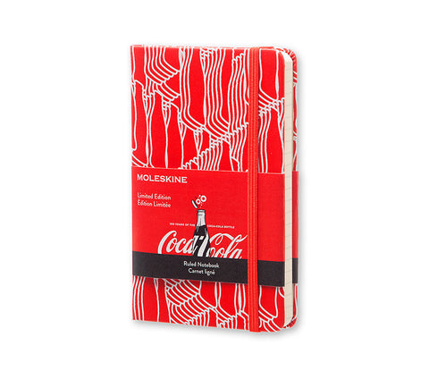 Moleskine Limited Edition Notebook Coca-Cola - Ruled - Red - Hard Cover