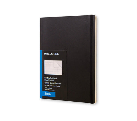 Moleskine Monthly Notebook Planner - 12 months - Soft Cover