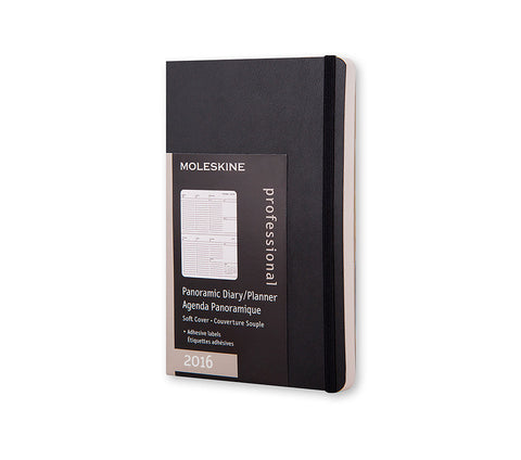 Moleskine Panoramic Weekly Planner - 12 months - Soft Cover