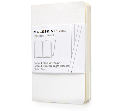 Moleskine Volant Notebook - Plain - Extra Small - Set of 2