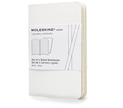 Moleskine Volant Notebook - Ruled - Extra Small - Set of 2