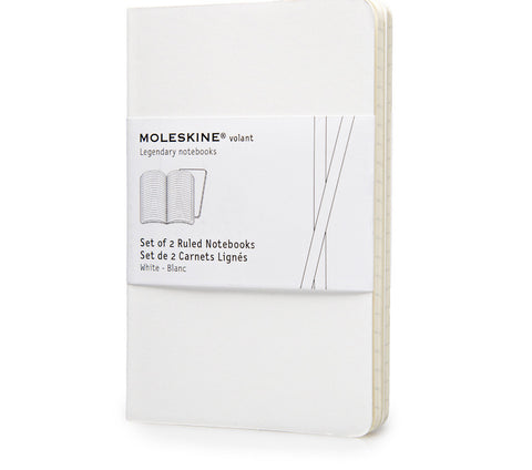 Moleskine Volant Notebook - Ruled - Pocket - Set of 2