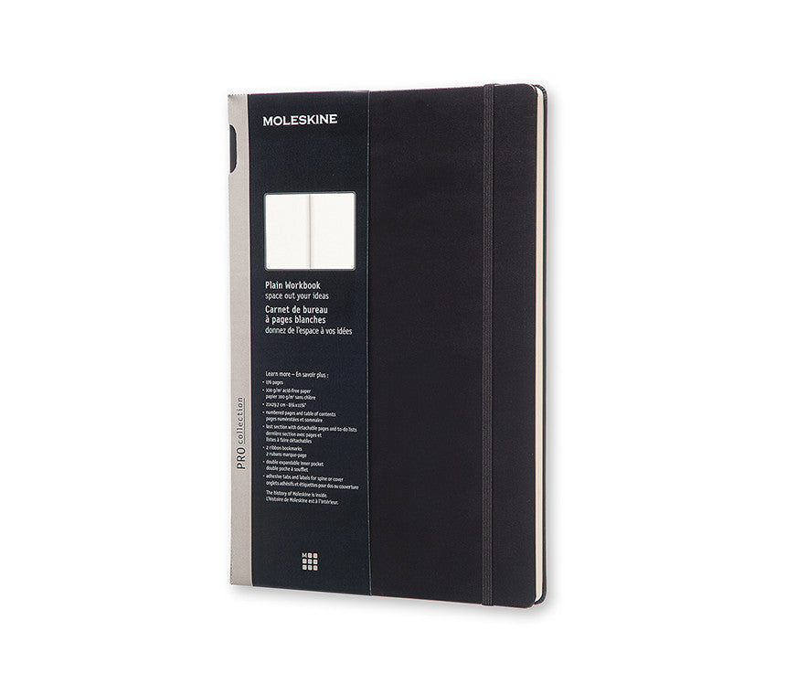 Moleskine Professional Workbook Plain A4 - Hard Cover – GatoMALL - Shop for  Unique Brands