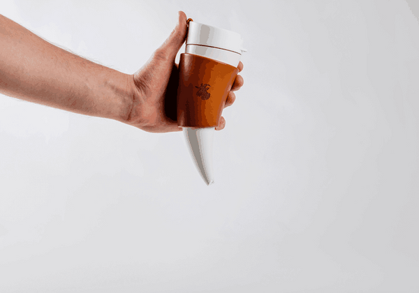 Goat-Custom Bulk 12oz Vacuum Insulated Coffee Mug with Handle
