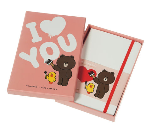 Moleskine Limited Edition LOVE, LINE FRIENDS Limited Edition Large Notebook