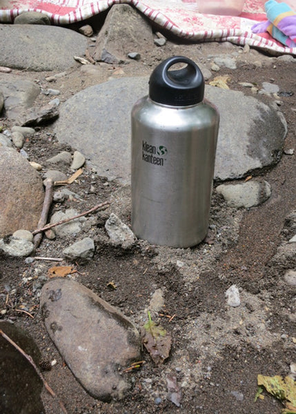 Stainless Steel “memobottle” Flat Water Bottles — Tools and Toys
